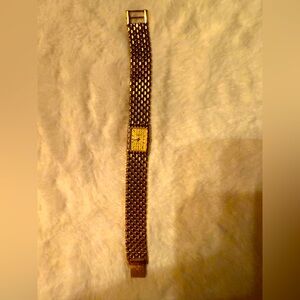Vintage Longines Wristwatch , Gold Plated, Swiss Watch, Quartz/ Stainless Steel